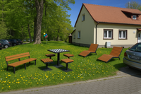 Strefa relaksu przy SPNJO - wizualizacja